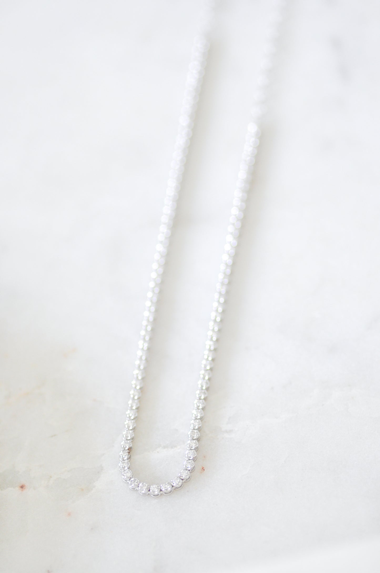 Natural Diamond Tennis Choker